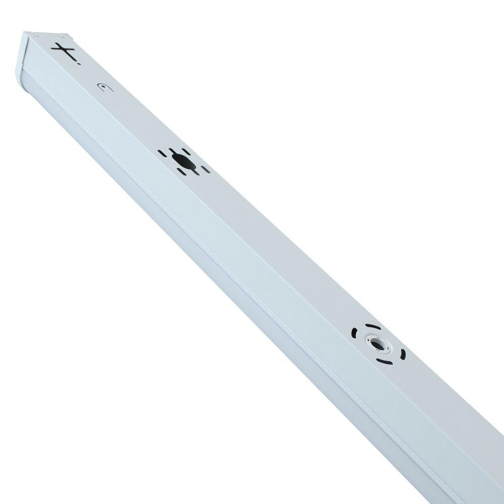 LED Armatur 120cm - 40W, Gennemfortrådet, IP65, 230V, 5800lm