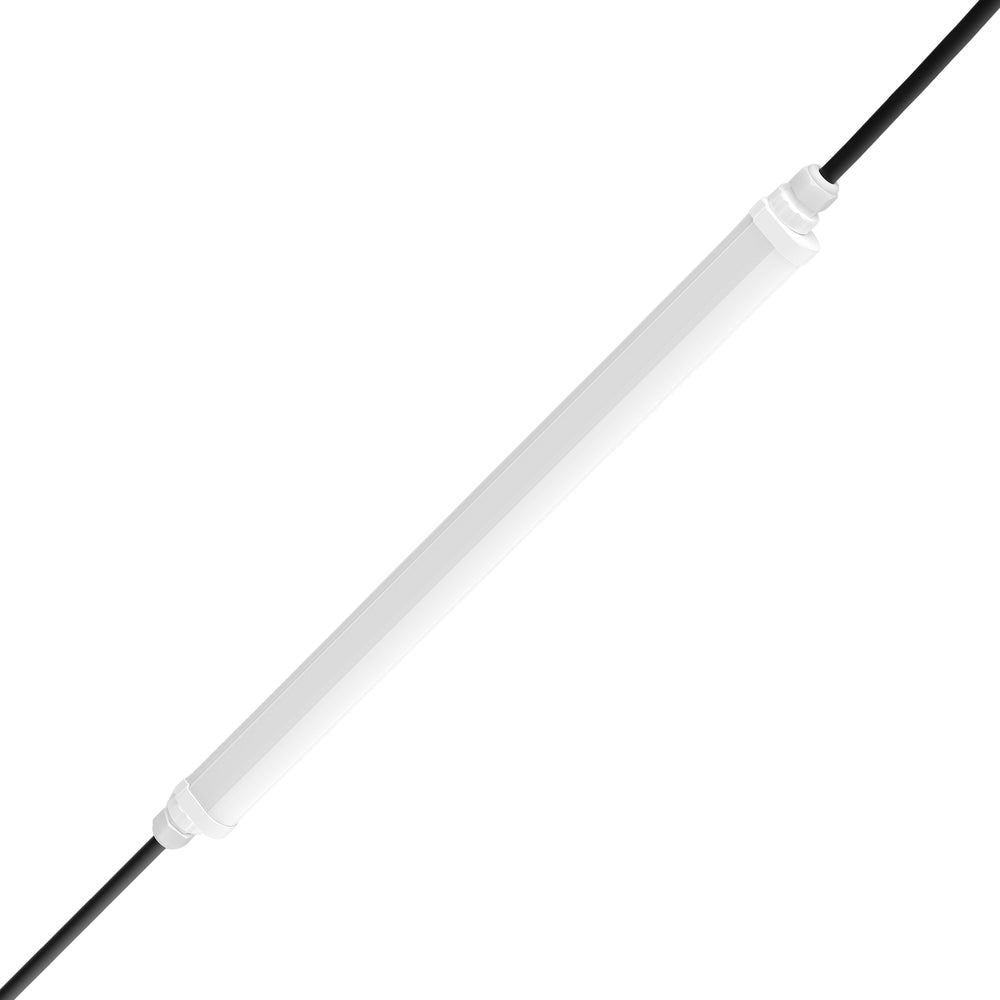 120 cm armatur - 32W, gennemfortrådet, IP65, RA80, 4160lm.