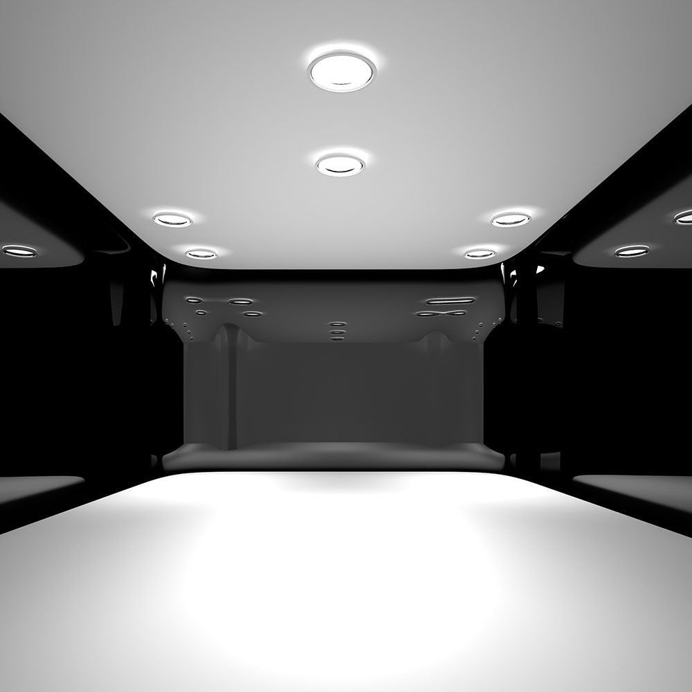 V-Tac 20W LED indbygnings-spotlight - Hul: Ø14,5 cm, Mål: Ø17 cm, 3 cm høj