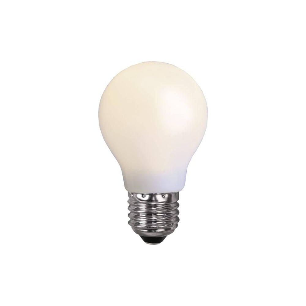Hvid/opal udendørs Ø55 IP20 LED E27 1W 360°