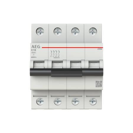 AUTOMATSIKRING C10A 4P 6KA 4M