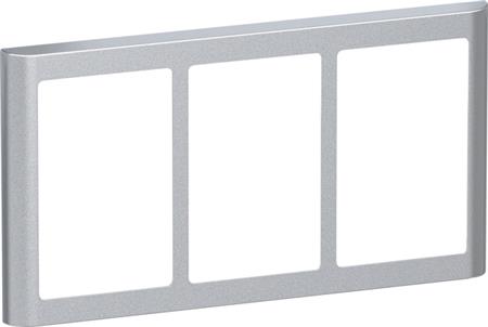 LK Fuga ramme SOFT 63 3x1½m - stålmetallic