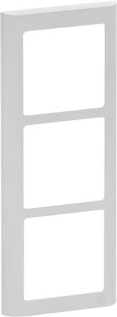 LK Fuga ramme SOFT 63 3x1m - lysegrå