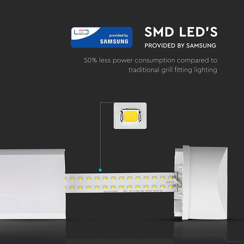 V-Tac 20W LED armatur - Samsung chip, 60 cm, 230V, 2400lm
