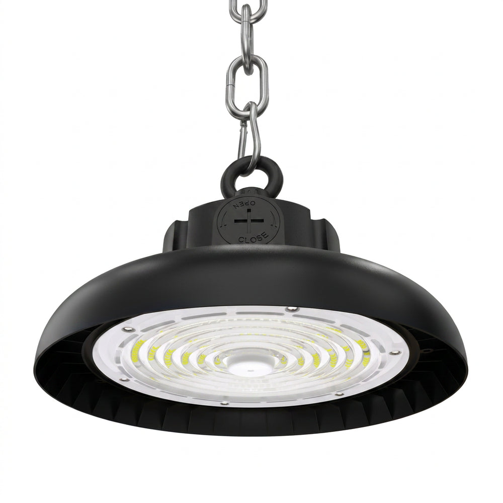 200W Solara 2 LED høj bay - 210lm/w, IP65, Philips driver, 0-10V dæmpbar, 5 års garanti
