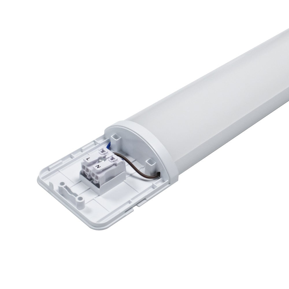 CCT Justerbar 30W LED Armatur - 120cm, Seriekobling, 230V, 3000lm, RA80