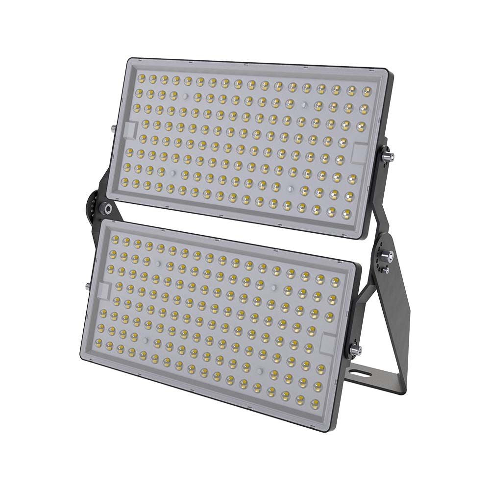 500W LED projektør med Samsung chip, sort hus, 4000K, IP65, 135lm/W