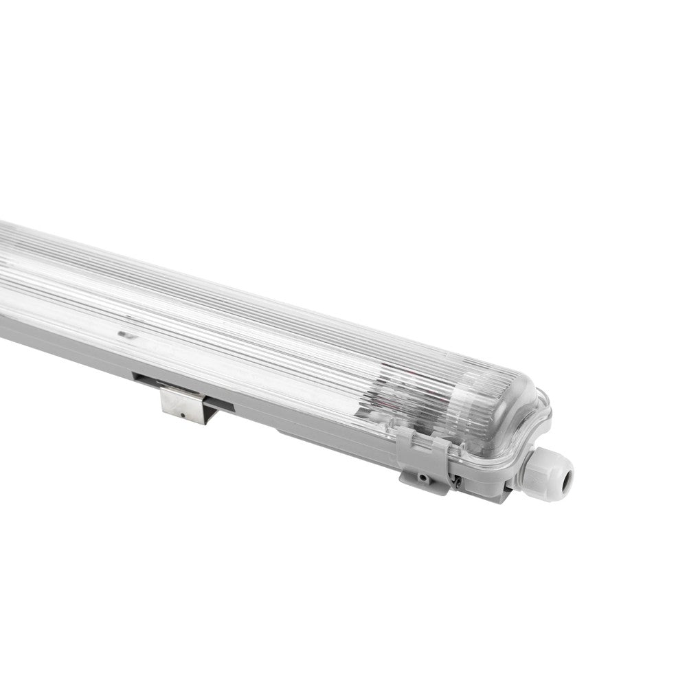 Limea T8 LED enkeltarmatur - Inkl. 1 stk. 24W 150cm LED rør, IP65 vandtæt