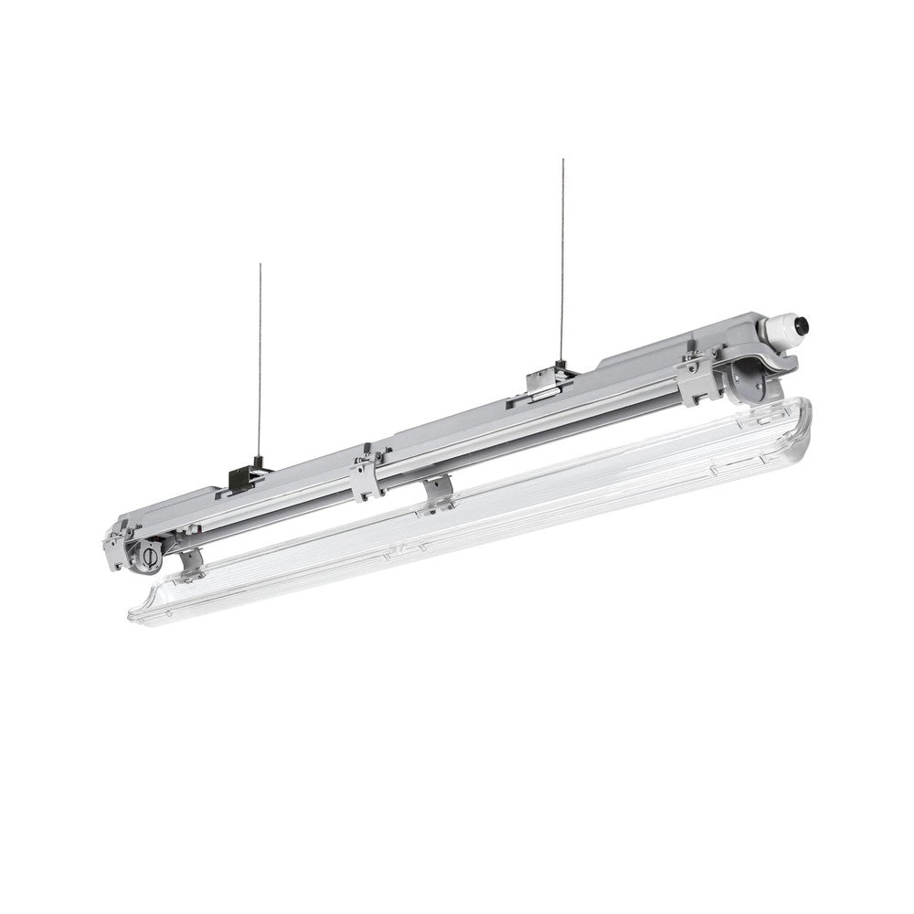 Limea T8 LED enkeltarmatur - Inkl. 1 stk. 24W 150cm LED rør, IP65 vandtæt