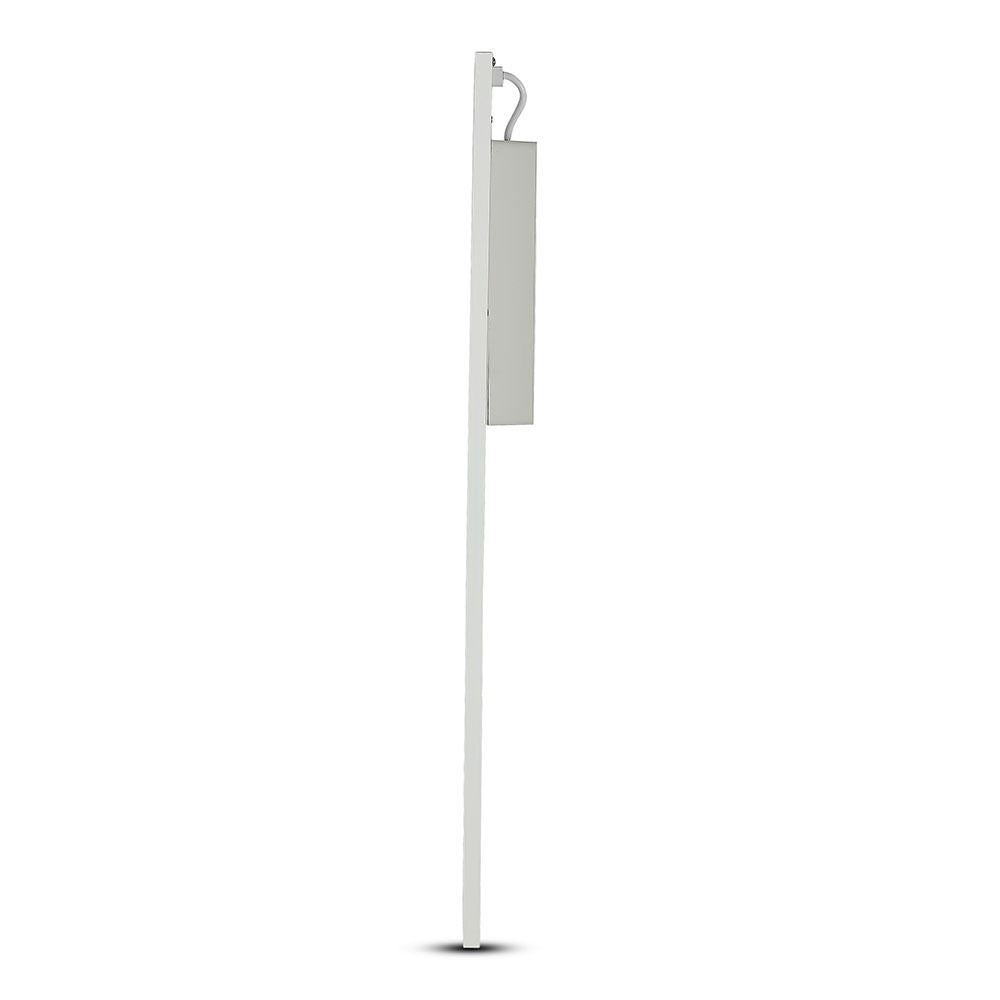V-Tac Smart Home LED panel - Tuya/Smart Life, 40W, kompatibel med Google Home, Alexa og smartphones, hvid kant