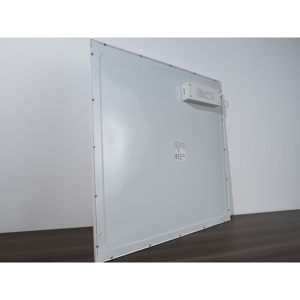 V-Tac Smart Home LED panel - Tuya/Smart Life, 40W, kompatibel med Google Home, Alexa og smartphones, hvid kant