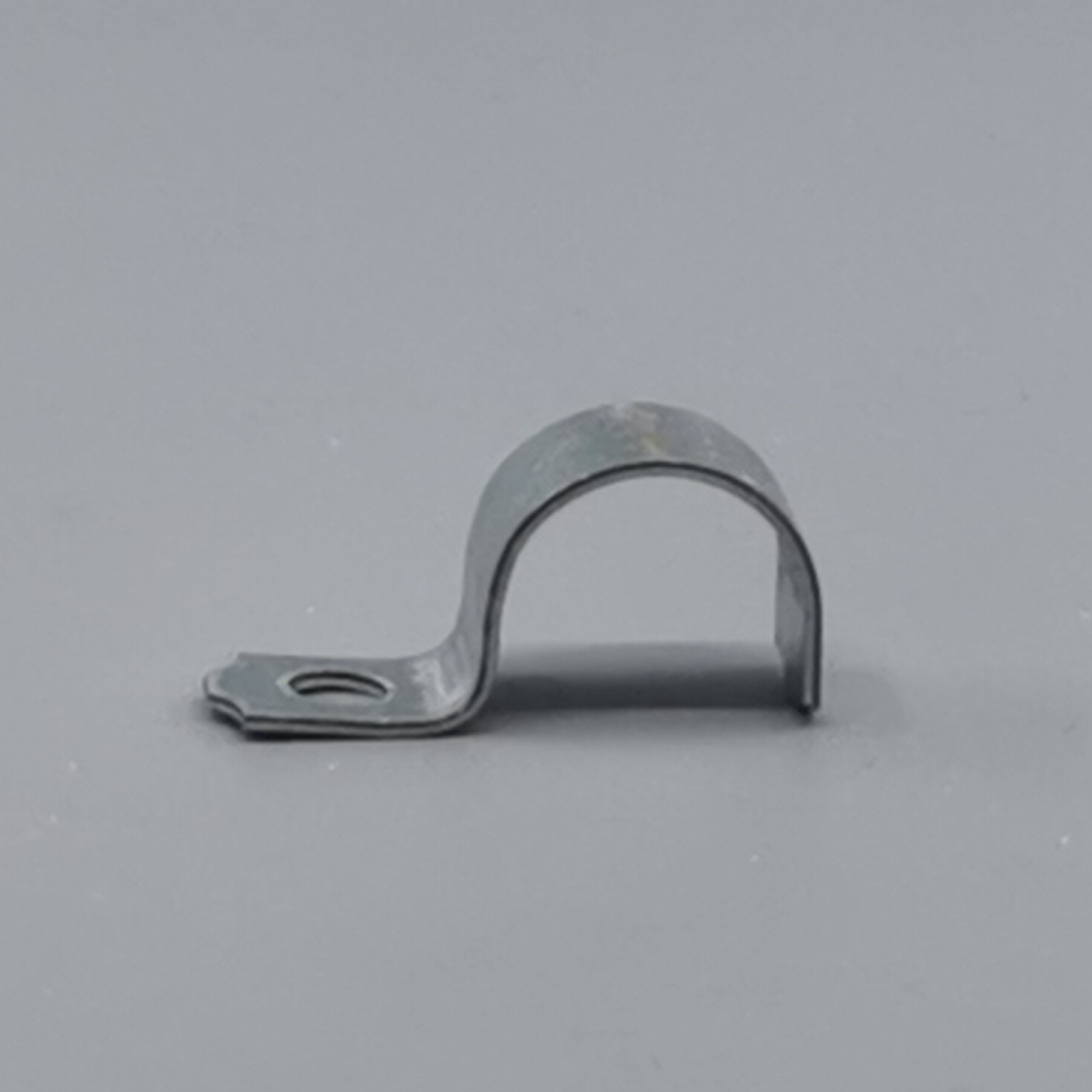 Kabelbøjle 16mm 1 lap forzinket - pr. stk.