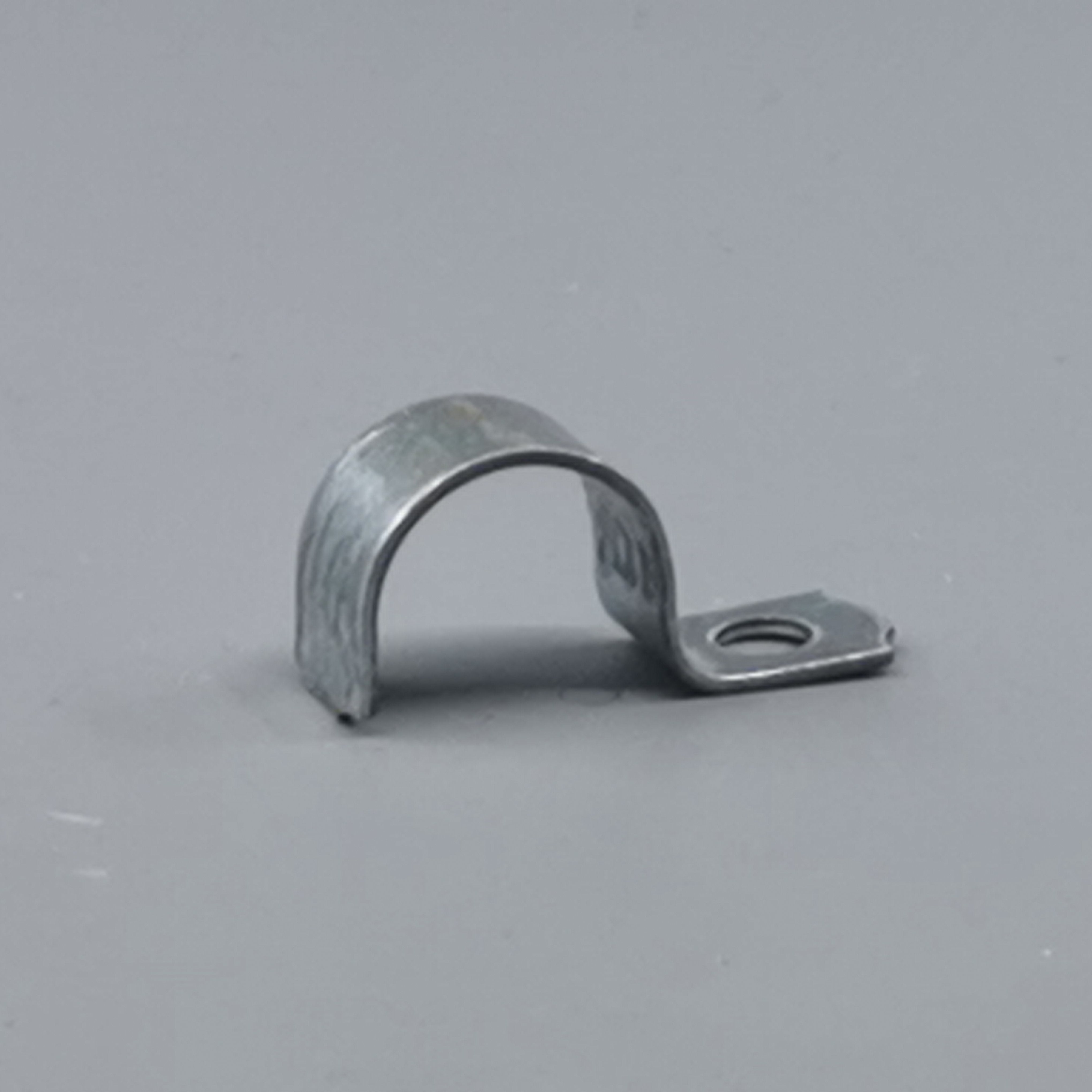 Kabelbøjle 16mm 1 lap forzinket - pr. stk.