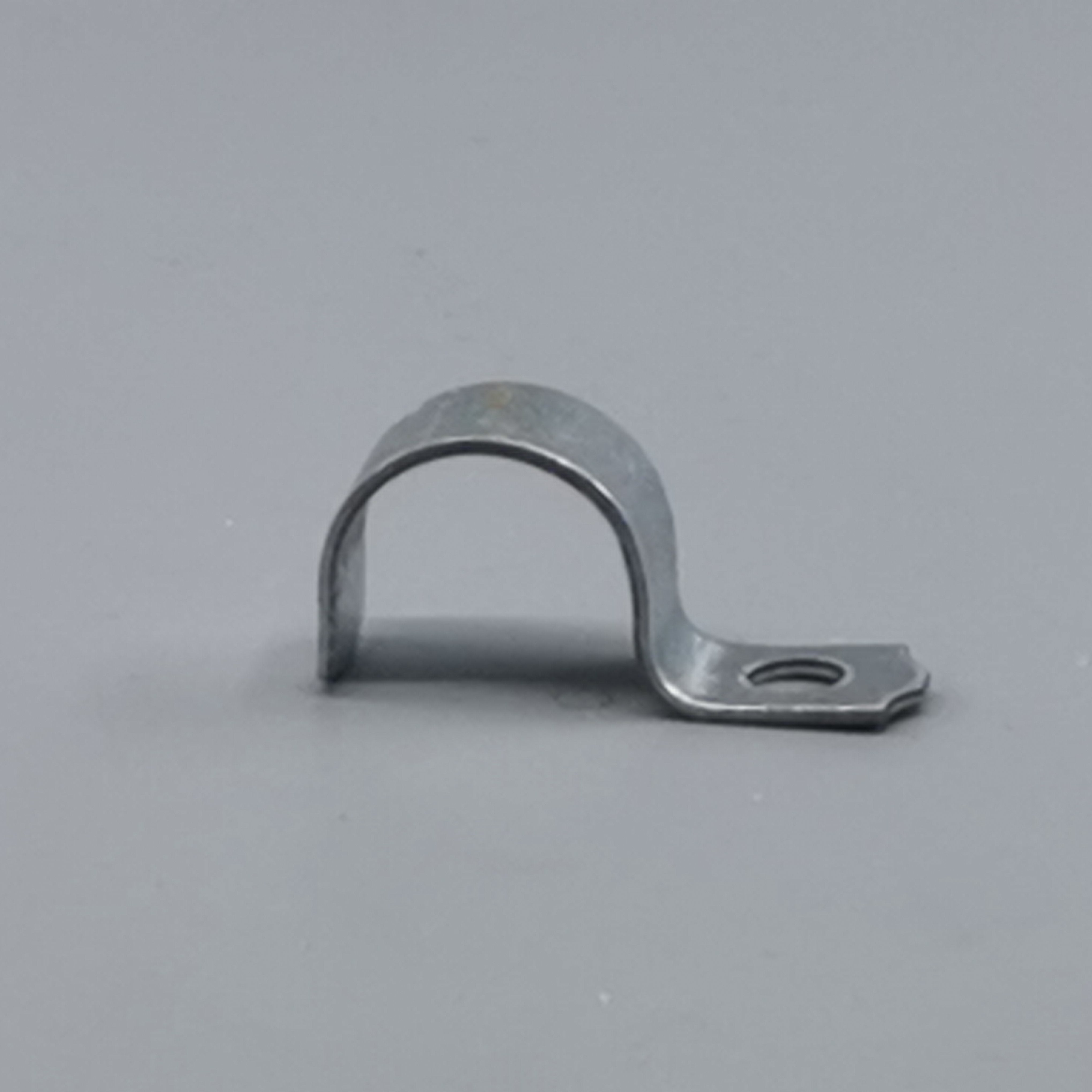 Kabelbøjle 16mm 1 lap forzinket - pr. stk.