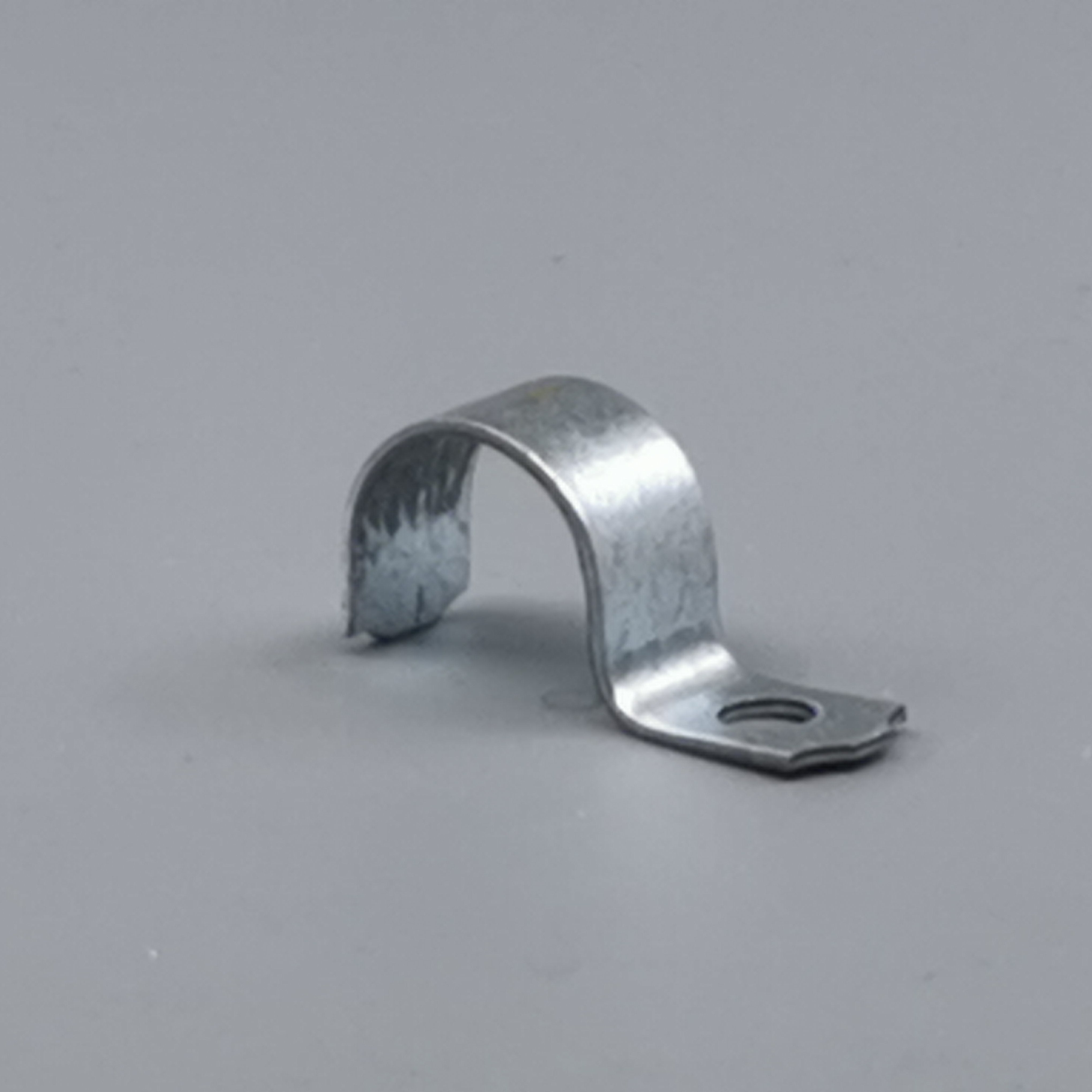 Kabelbøjle 16mm 1 lap forzinket - pr. stk.