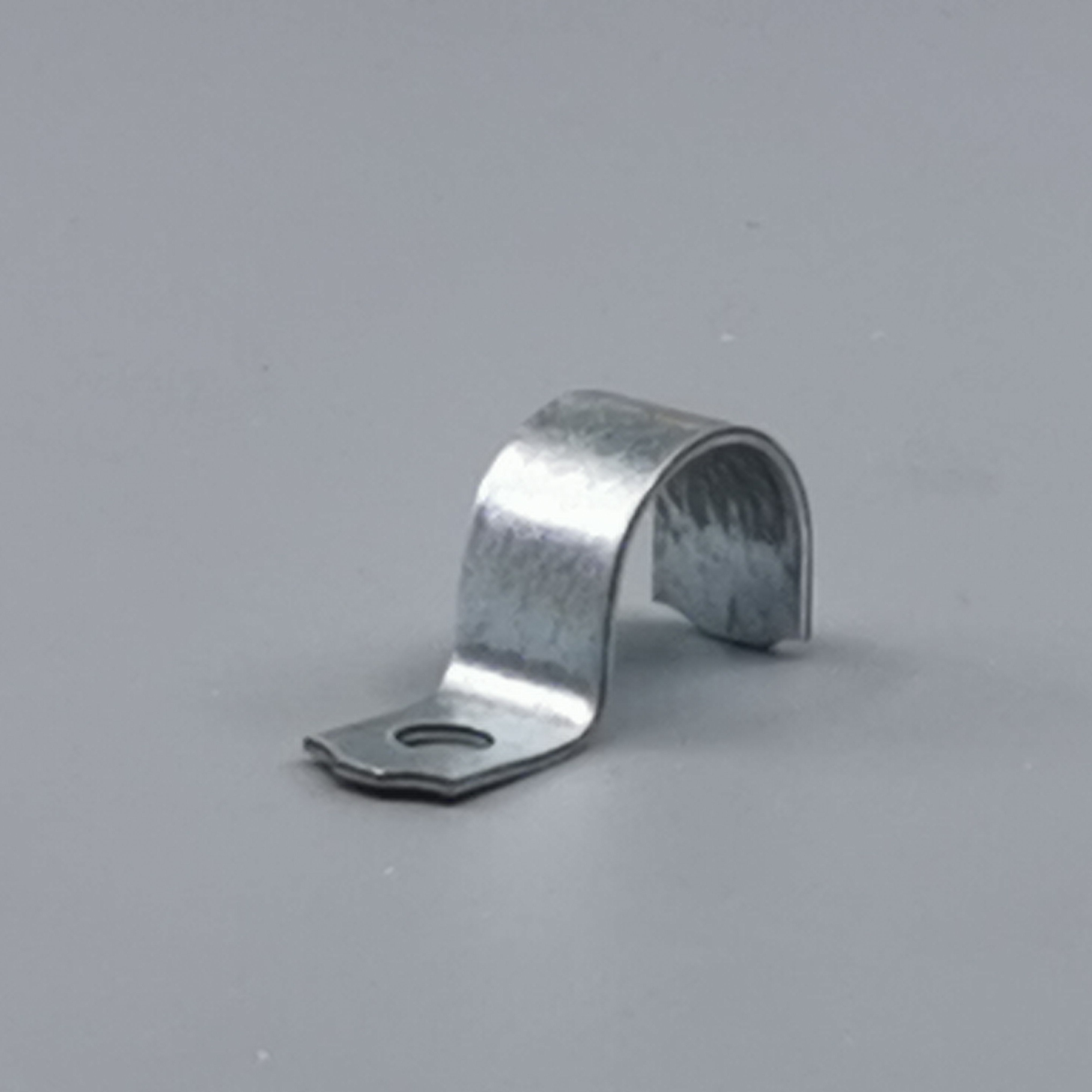 Kabelbøjle 16mm 1 lap forzinket - pr. stk.