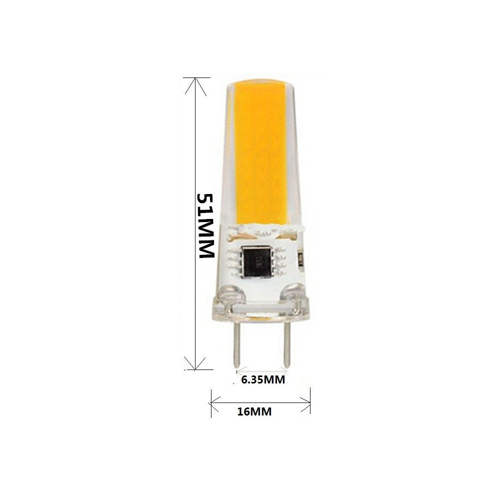 LEDlife KAPPA3 LED pære - 2W, dæmpbar, 230V, GY6.35 - Erstatter 28W
