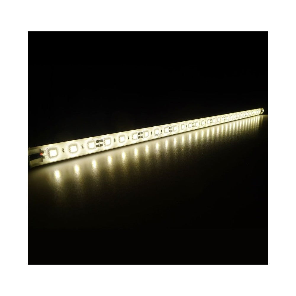 0,5 meter vandtæt aluprofil med 8W LED og stik, IP65, 24V, 530lm
