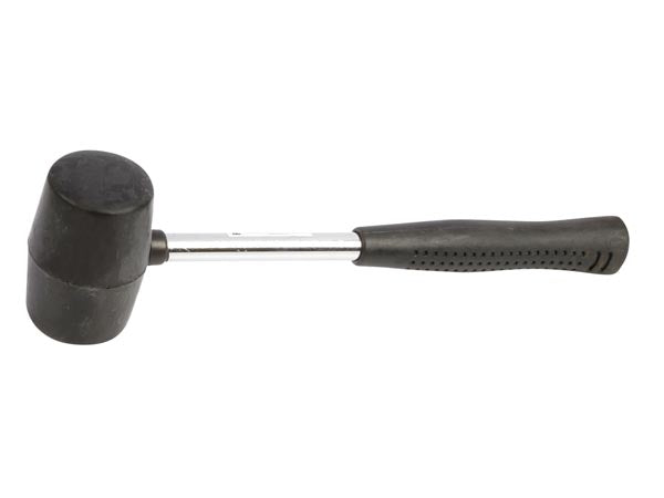 Gummihammer - 200g, Sort