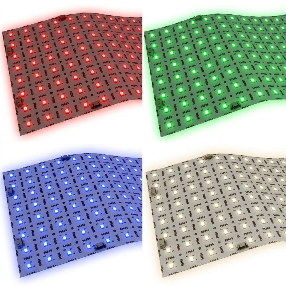 49x24 foldbar RGB+NW LED ark RA95 - 45W, IP20, 24V - 45W/meter, 2700lm/meter, RA94, 24V