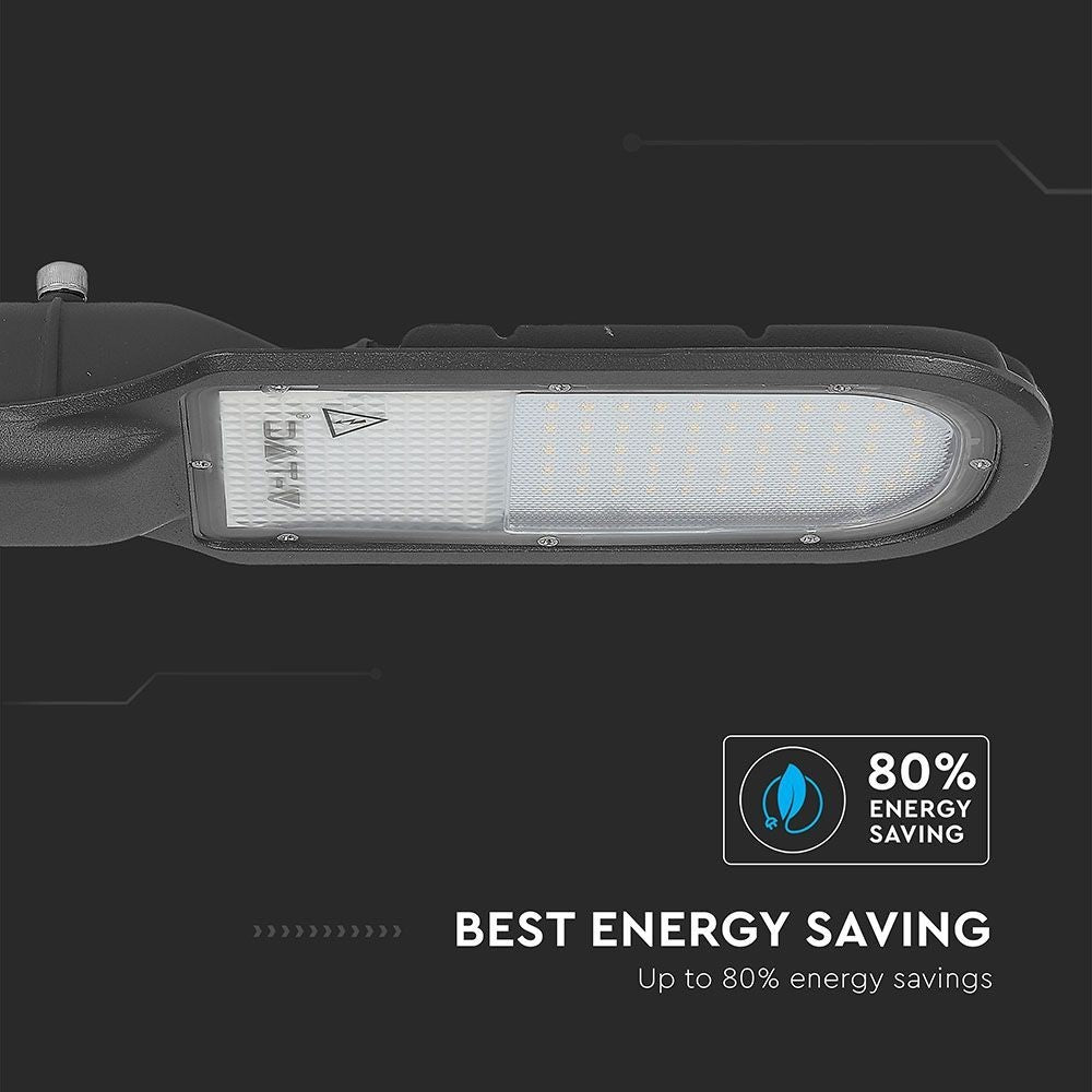 V-Tac 50W LED Gadelygte - Samsung LED chip, Ø60mm, IP65, 84lm/w, 4200lm