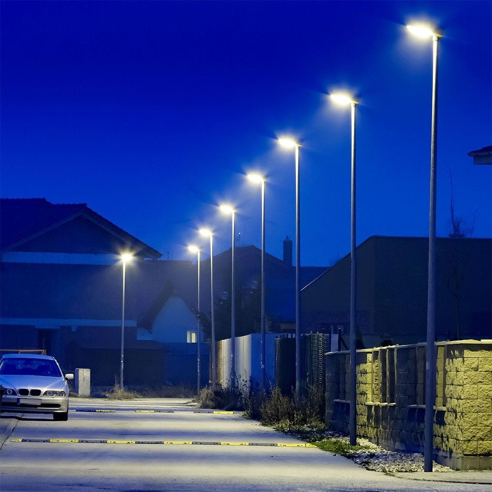 V-Tac 50W LED Gadelygte - Samsung LED chip, Ø60mm, IP65, 84lm/w, 4200lm