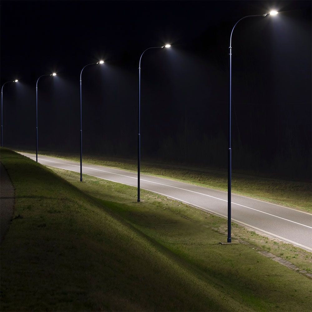 V-Tac 50W LED gadelampe - Samsung LED chip, Ø60mm, IP65, 137lm/w, 5 års garanti
