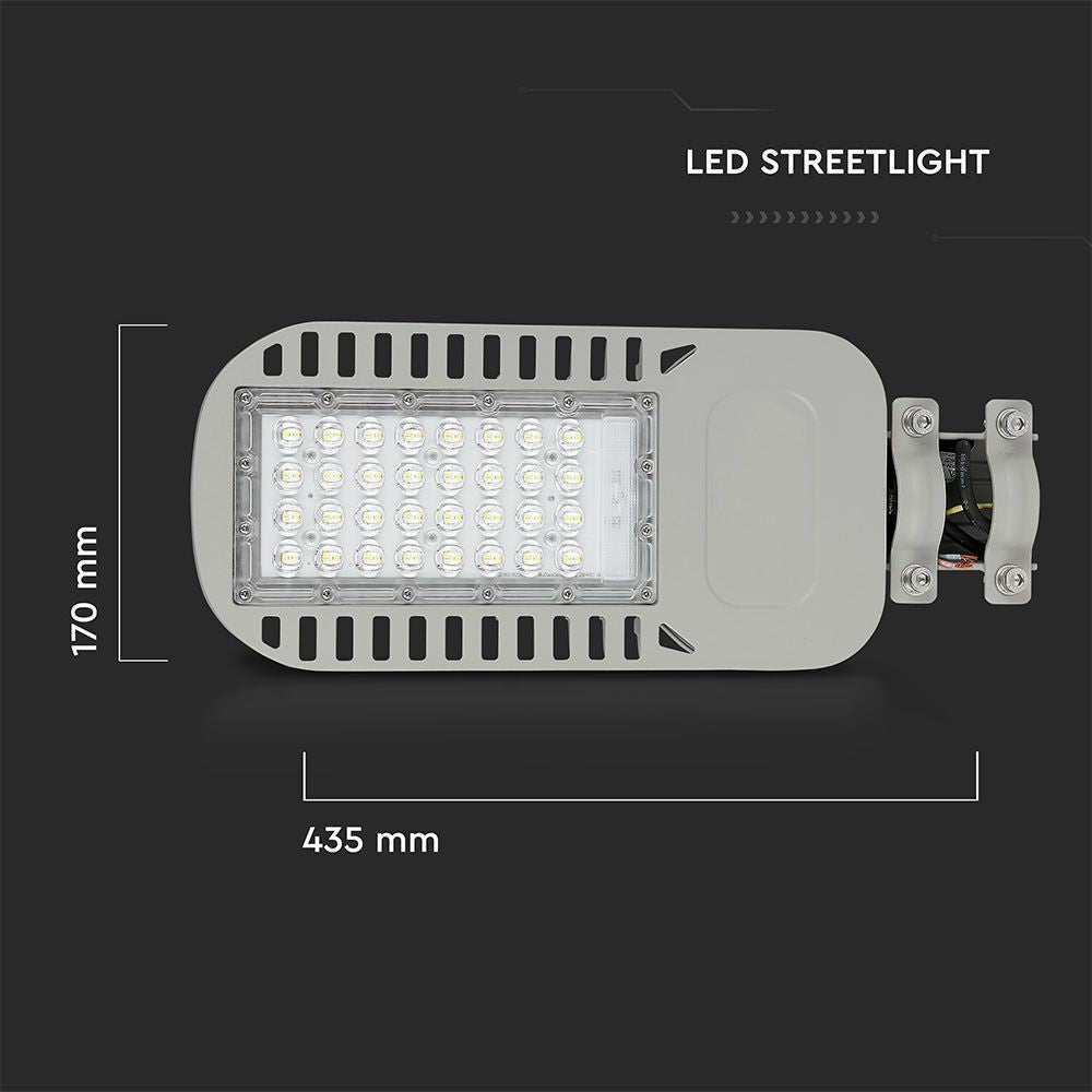 V-Tac 50W LED gadelampe - Samsung LED chip, Ø60mm, IP65, 137lm/w, 5 års garanti