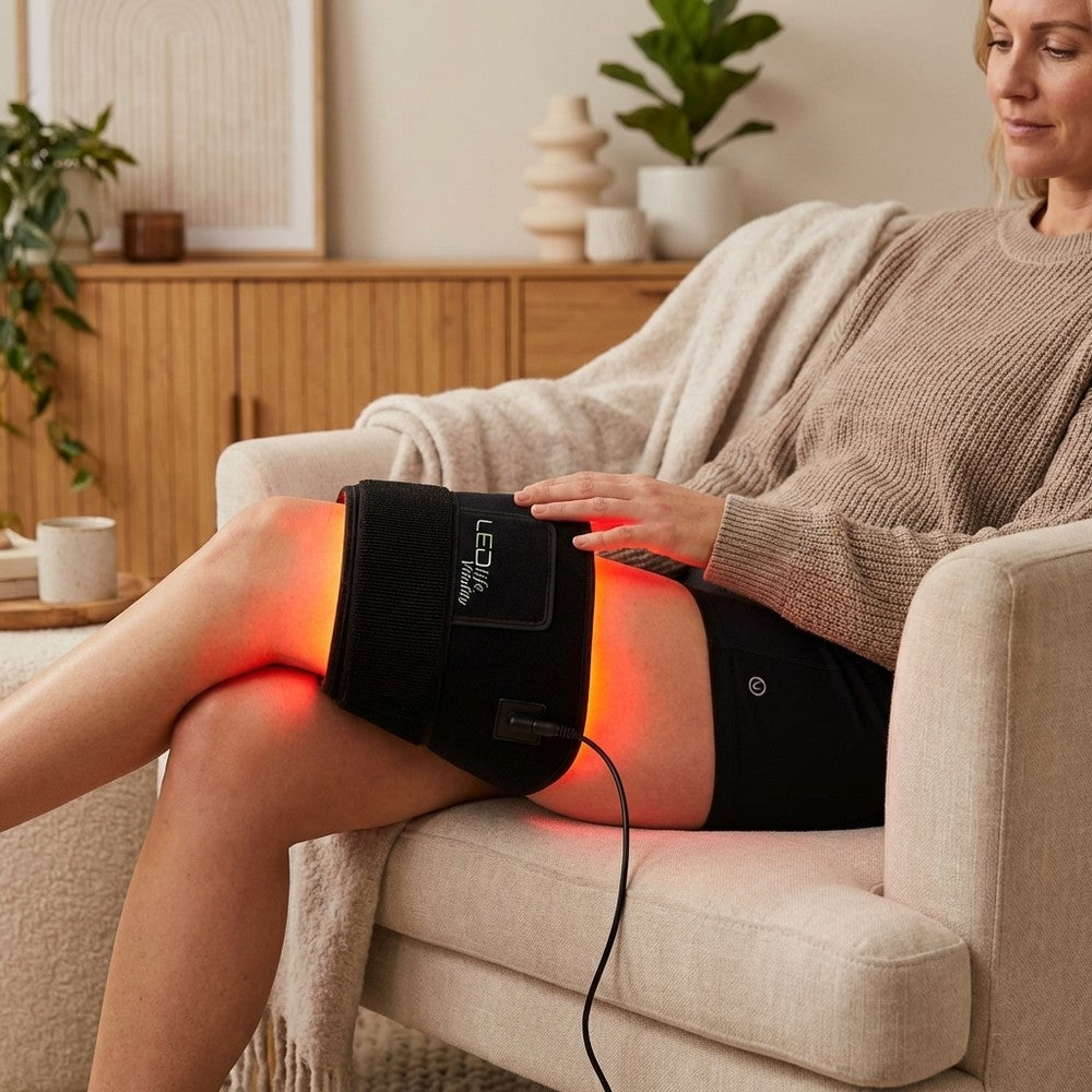 Vitality infrarødt lysterapi bælte til nakke, lænd med 20W effekt og 230V input