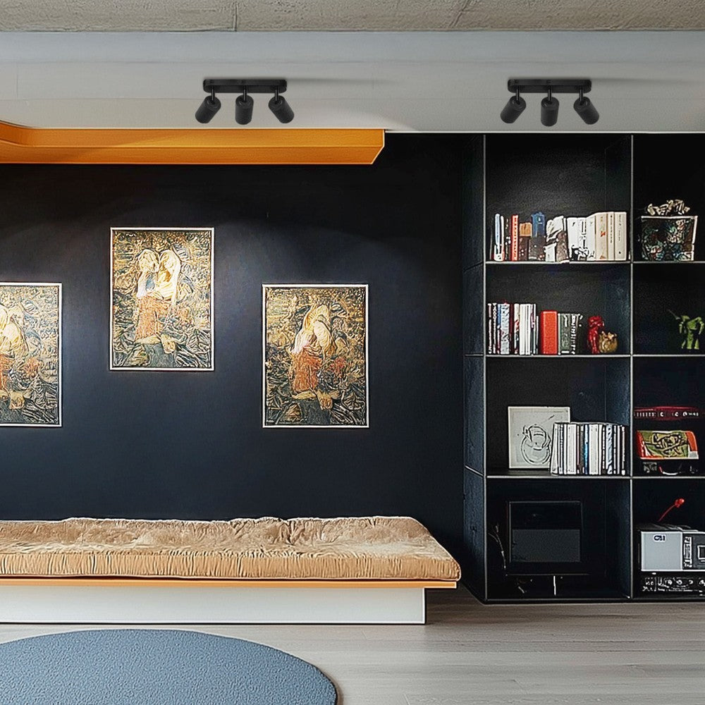 Madara loftlampe - 3xGU10, hvid, IP20, 230V til moderne belysning og stilfuld indretning