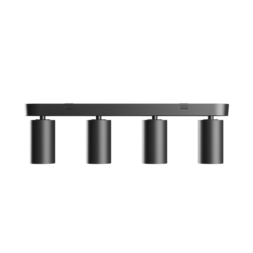 480mm Madara loftslampe - sort, 4xGU10, 230V, IP20 - 70x135mm, elegant design til dit hjem