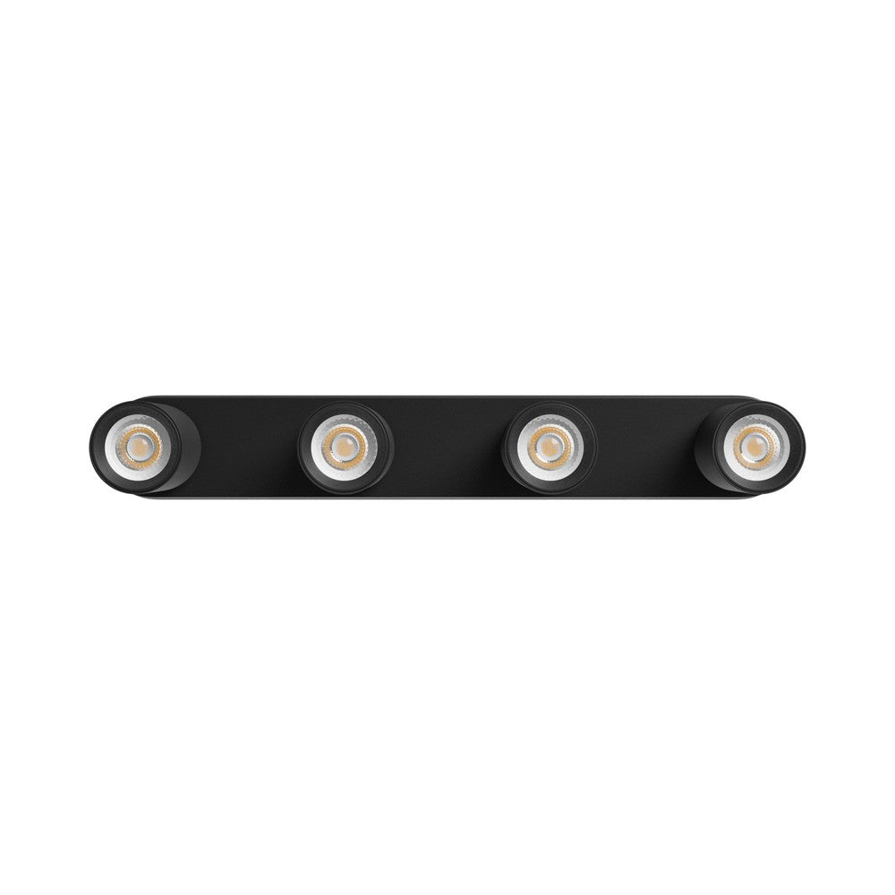 480mm Madara loftslampe - sort, 4xGU10, 230V, IP20 - 70x135mm, elegant design til dit hjem