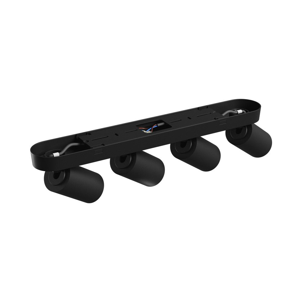 480mm Madara loftslampe - sort, 4xGU10, 230V, IP20 - 70x135mm, elegant design til dit hjem