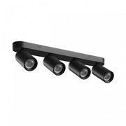 480mm Madara loftslampe - sort, 4xGU10, 230V, IP20 - 70x135mm, elegant design til dit hjem