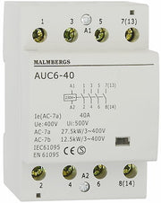 INSTALLATIONSKONTAKTOR, 3 MODUL, 40A, 4-POL