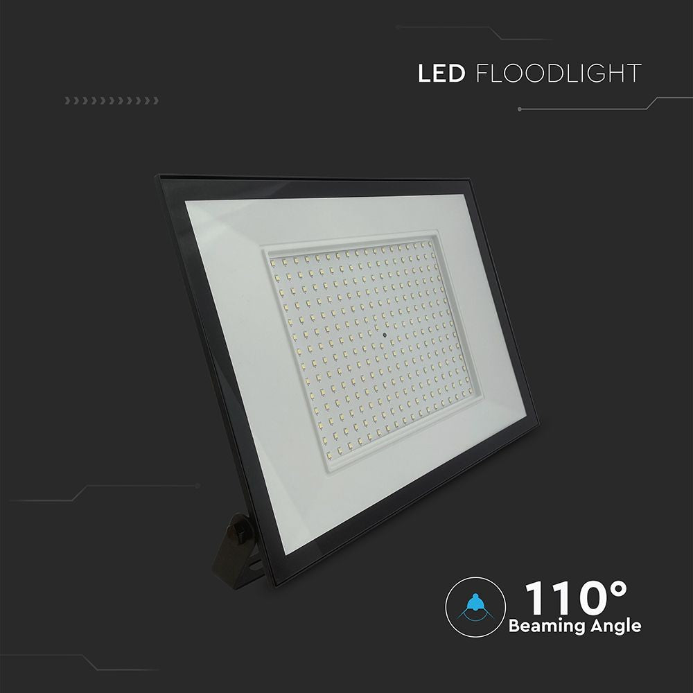 V-Tac 200W LED projektør - Arbejdslampe til udendørs brug (230V, 19200lm, RA80, IP65)