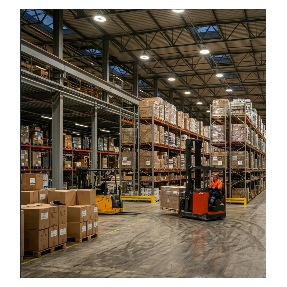 200W LED højtbay med 150lm/w, IP65, Sosen driver, 0-10V dæmpbar, 5 års garanti