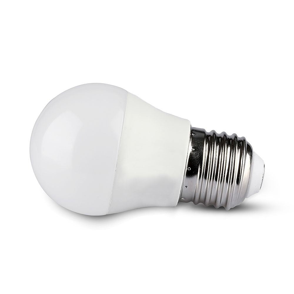 5 stk. Wifi LED pære - 5W, Tuya/Smart Life, Google Home kompatibel, E27, G45, 470lm, RA80