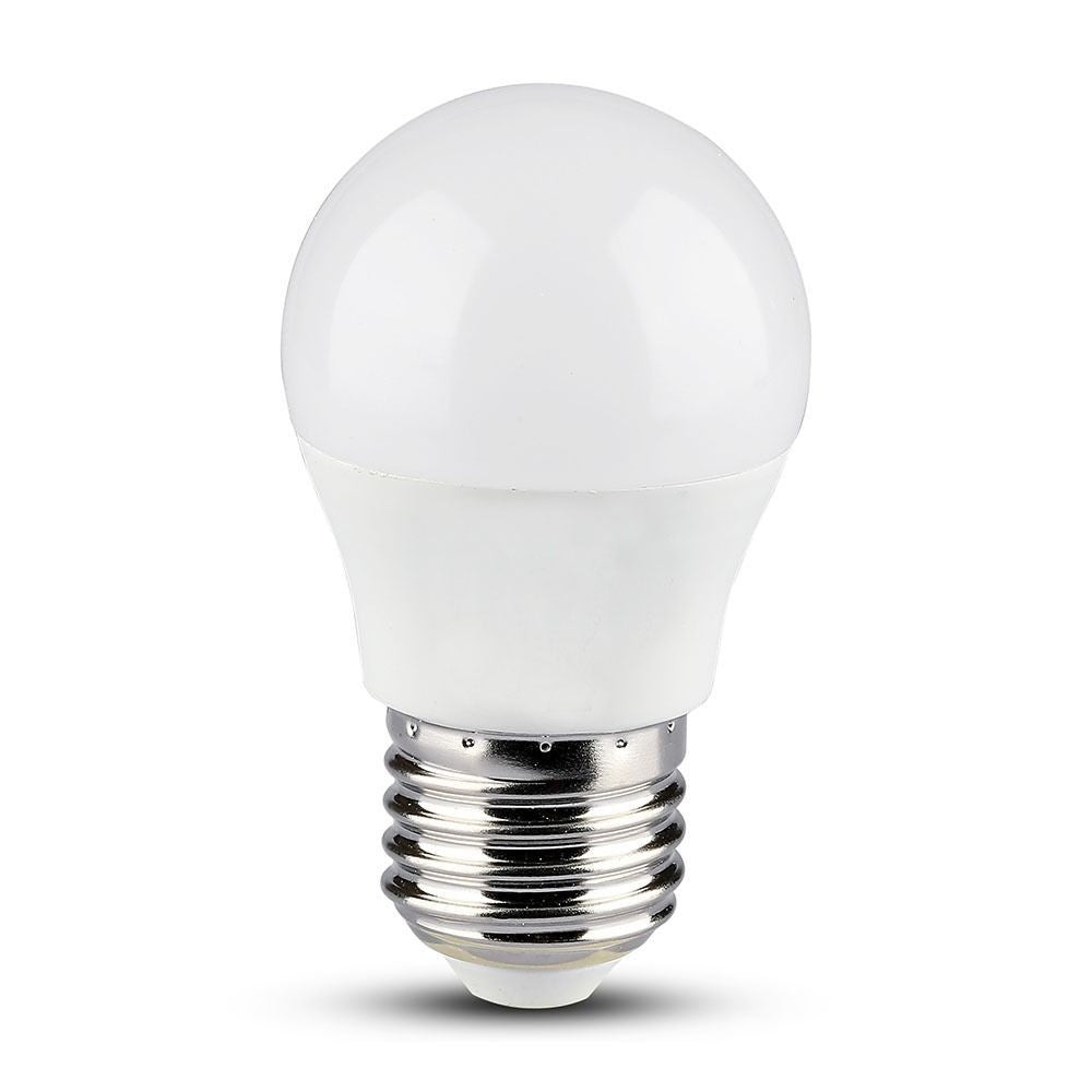 5 stk. Wifi LED pære - 5W, Tuya/Smart Life, Google Home kompatibel, E27, G45, 470lm, RA80