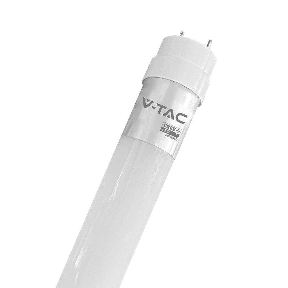120 cm VT-121 rør 18W T8 - nano plast, Cree chip, 3000K, 6 års garanti