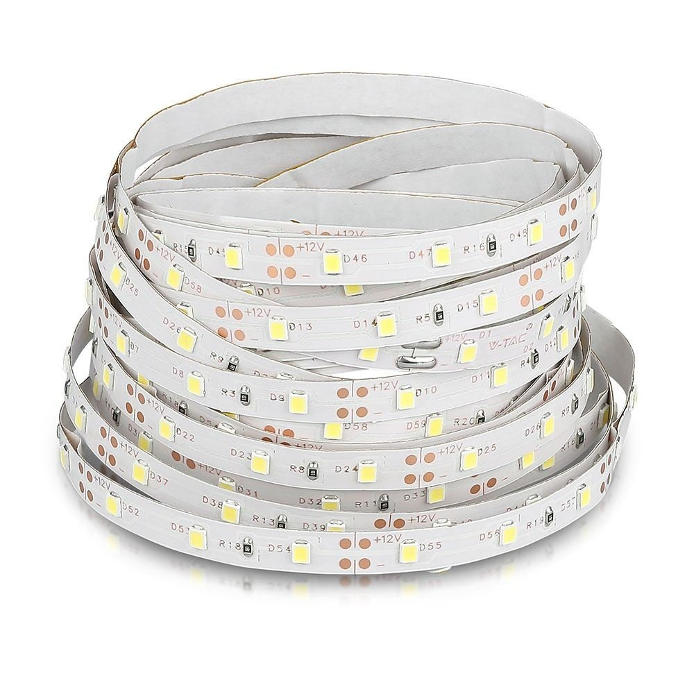 V-Tac 3,6W/m LED strip - 5m, 60 LED pr. meter, Farvet lys