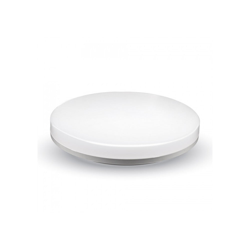 V-Tac rund 12W LED loftslampe - 3i1 lysfarve, Ø25,5cm, inkl. lyskilde