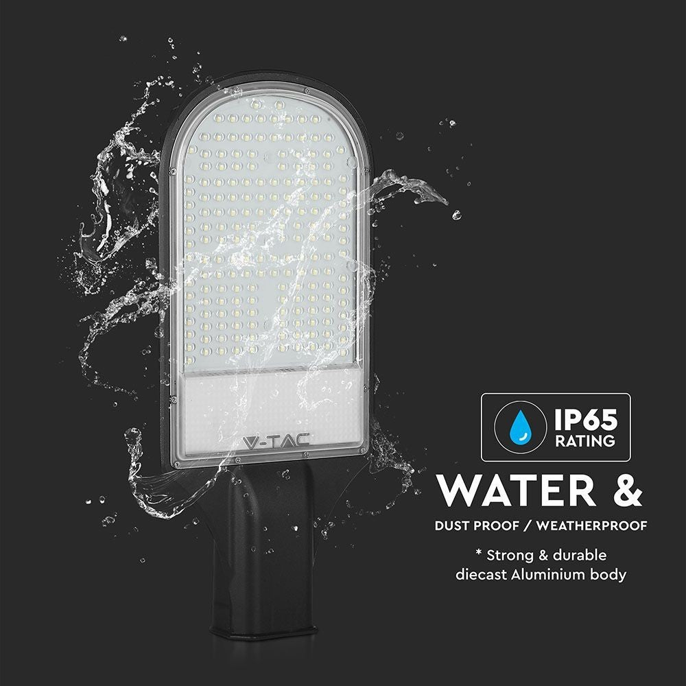 V-Tac 100W LED gadelampe - Samsung LED chip, Ø60mm, IP65, 84lm/w, 8400lm, RA80