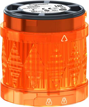 LYSTÅRN  XVU Ø60 ORANGE LED 24V