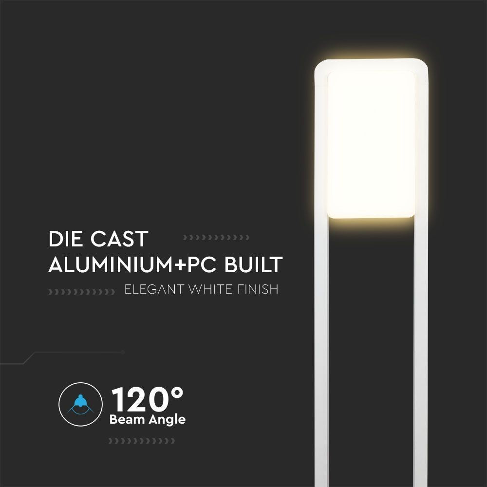 V-Tac 10W LED Havelampe - Hvid, 80 cm, IP65, 230V, 900lm, Samsung LED chip, 3 års garanti