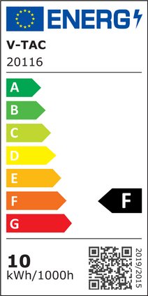 V-Tac 10W LED Havelampe - Hvid, 80 cm, IP65, 230V, 900lm, Samsung LED chip, 3 års garanti