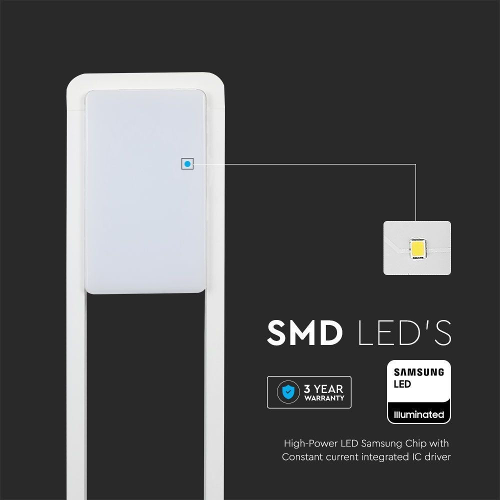 V-Tac 10W LED Havelampe - Hvid, 80 cm, IP65, 230V, 900lm, Samsung LED chip, 3 års garanti