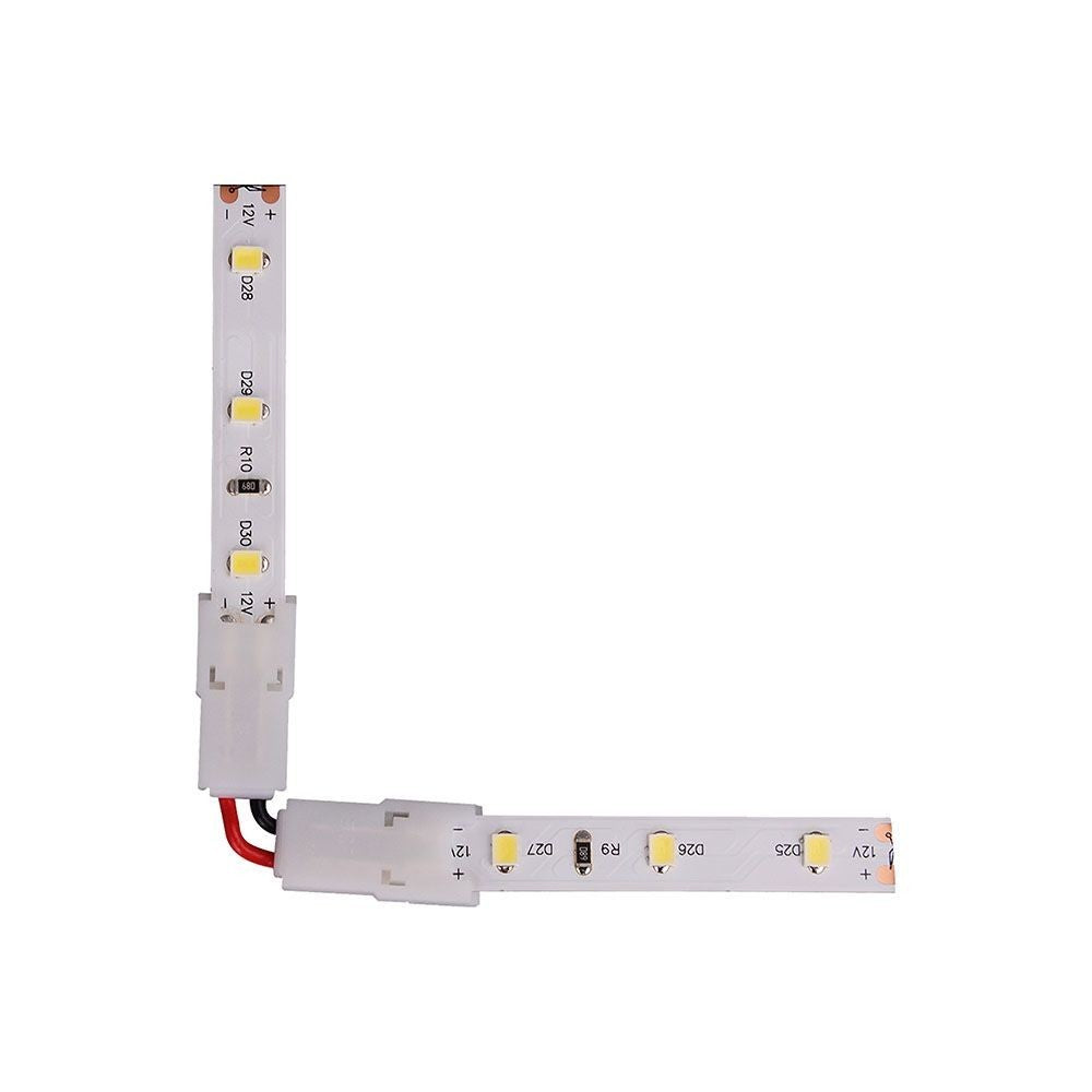 Fleksibel LED strips-samler til 5050 strips (10mm bred), 12V / 24V