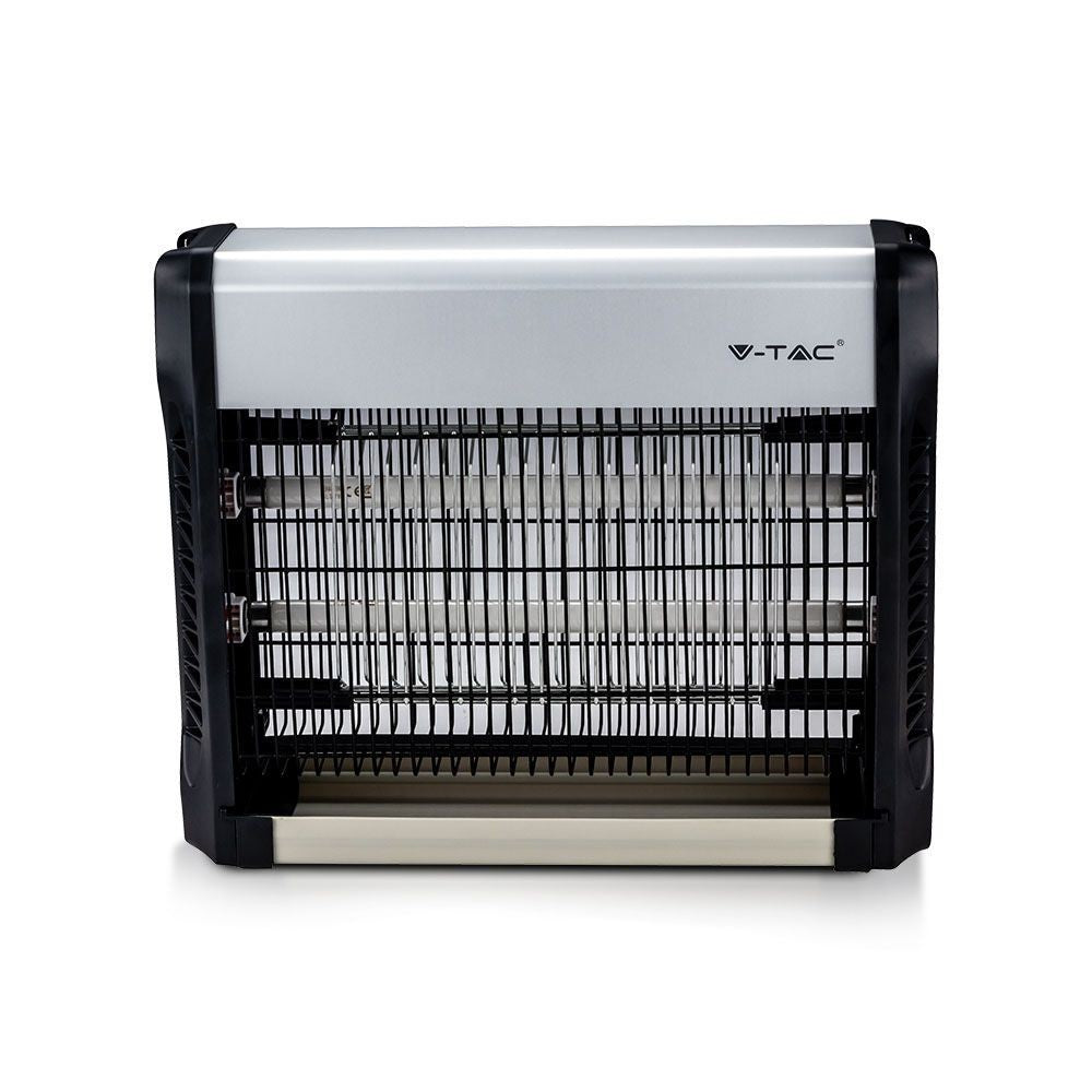 V-Tac insektlampe - 2x8W, indendørs, UV-lys, dækker 50m2