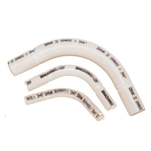 Bøjning plast 3/4 20mm